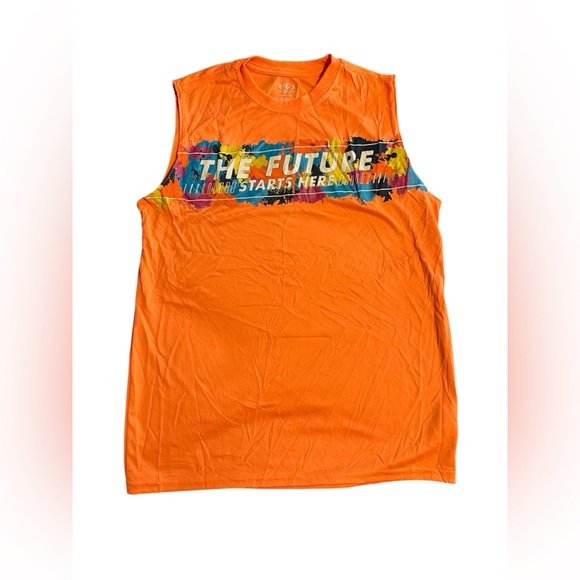 Athletic Works Orange Tank Top - Picture 1 of 3